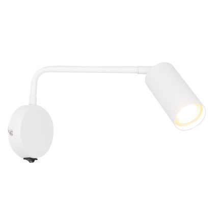 Nástěnná lampička TINA 1xGU10/15W/230V bílá