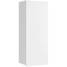 Nástěnná skříňka PAVO 117x45 cm lesklá bílá