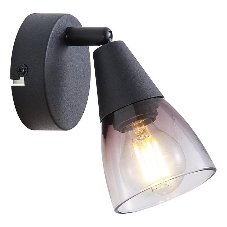 Nástěnné bodové svítidlo 1xE14/7W/230V kouřová