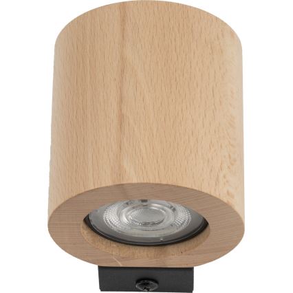 Nástěnné bodové svítidlo EVE 1xGU10/10W/230V buk