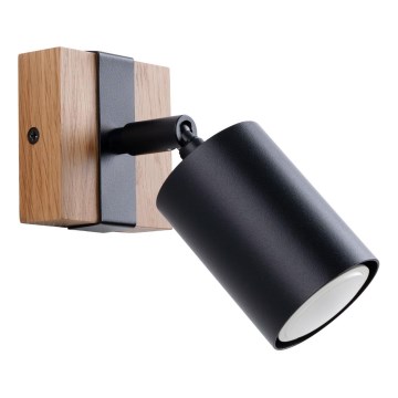 Nástěnné bodové svítidlo FAGER 1xGU10/10W/230V černá