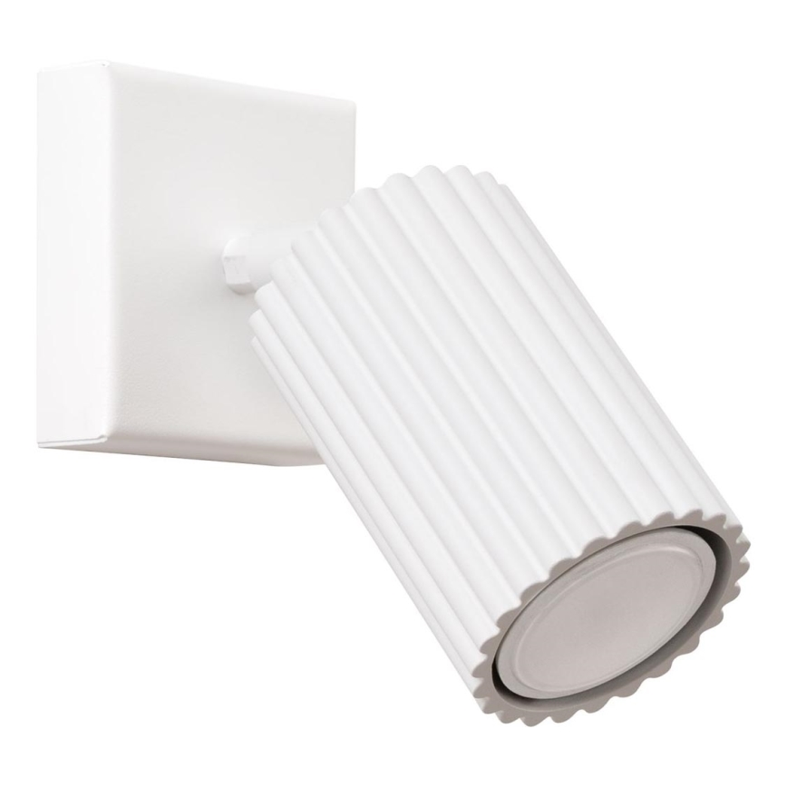Nástěnné bodové svítidlo KARBON 1xGU10/10W/230V bílá