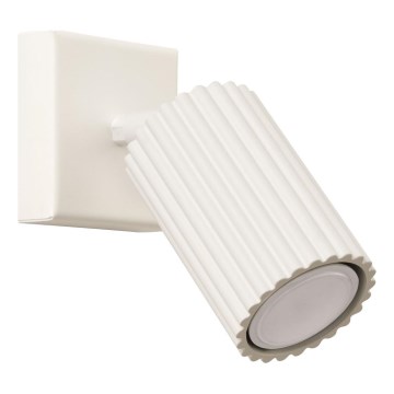 Nástěnné bodové svítidlo KARBON 1xGU10/10W/230V krémová