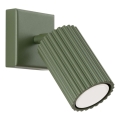 Nástěnné bodové svítidlo KARBON 1xGU10/10W/230V zelená