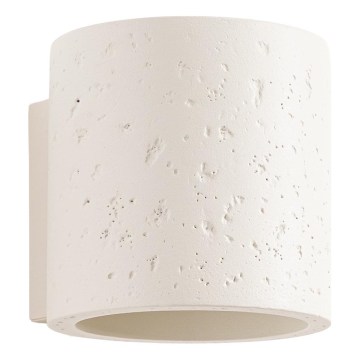 Nástěnné bodové svítidlo ORBIS 1xG9/8W/230V beton/krémová