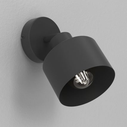 Nástěnné bodové svítidlo PARKLA 1xE27/15W/230V černá