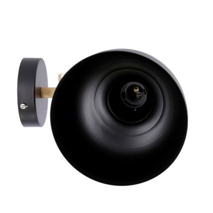 Nástěnné bodové svítidlo RENO 1xE27/40W/230V černá