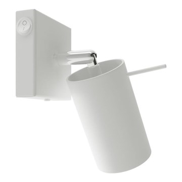 Nástěnné bodové svítidlo RING 1xGU10/10W/230V bílá