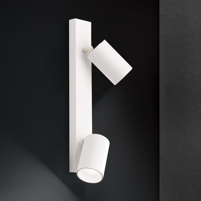 Nástěnné bodové svítidlo SEAN 2xGU10/13W/230V bílá