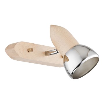 Nástěnné bodové svítidlo SPARK 1xE27/15W/230V buk