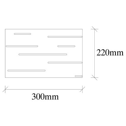 Nástěnné svítidlo 1xE27/40W/230V