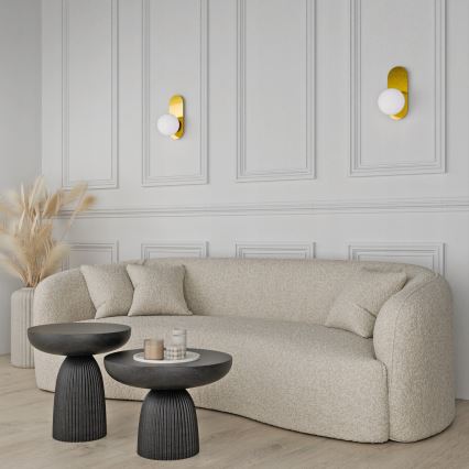 Nástěnné svítidlo 1xE27/40W/230V zlatá/bílá