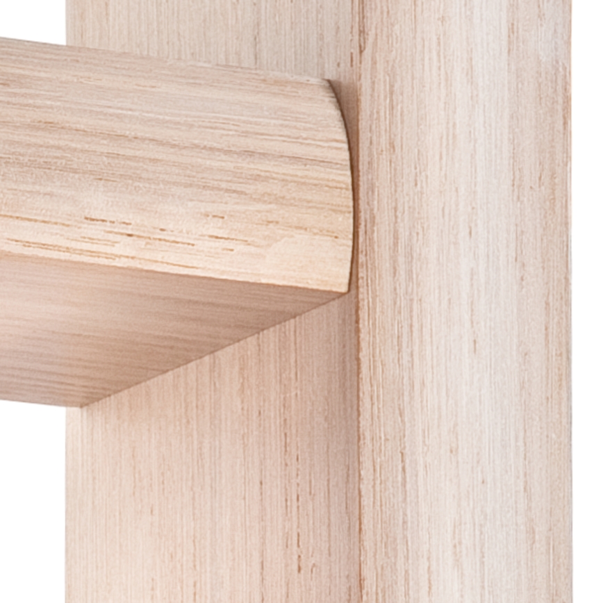 Nástěnné svítidlo 1xE27/60W/230V dub