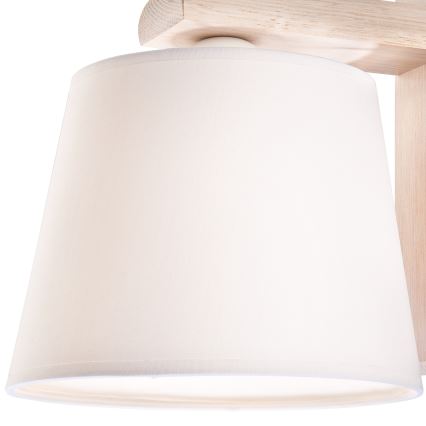 Nástěnné svítidlo AIDA 1xE27/60W/230V dub