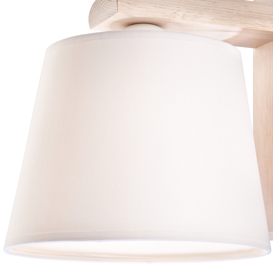 Nástěnné svítidlo AIDA 1xE27/60W/230V dub