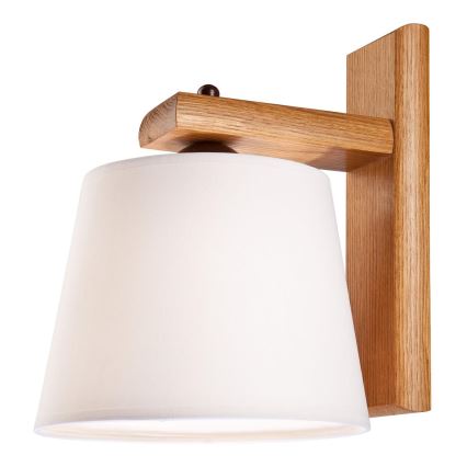 Nástěnné svítidlo AIDA 1xE27/60W/230V dub