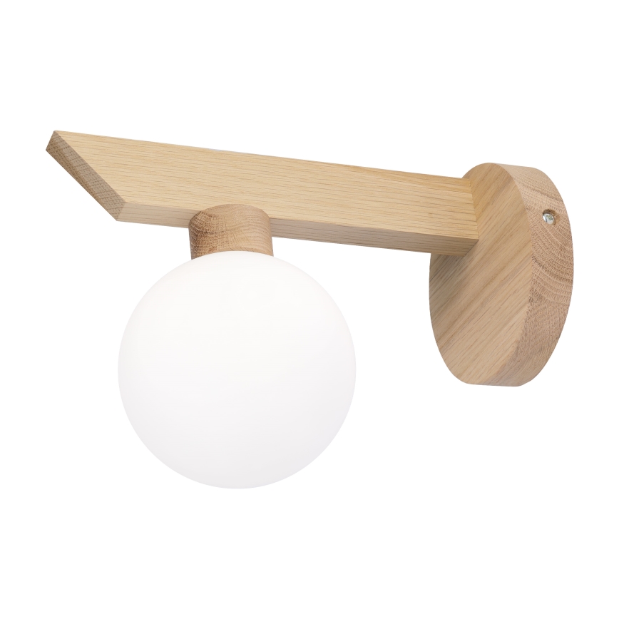 Nástěnné svítidlo ANTONIO 1xG9/5W/230V dub/bílá