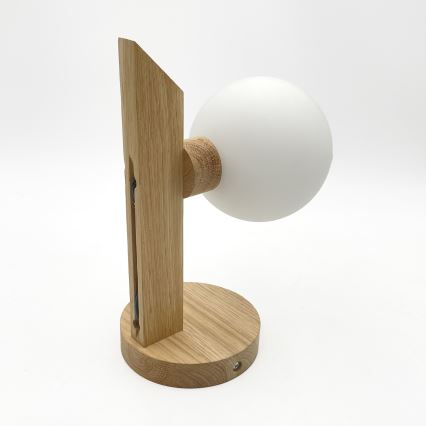 Nástěnné svítidlo ANTONIO 1xG9/5W/230V dub/bílá