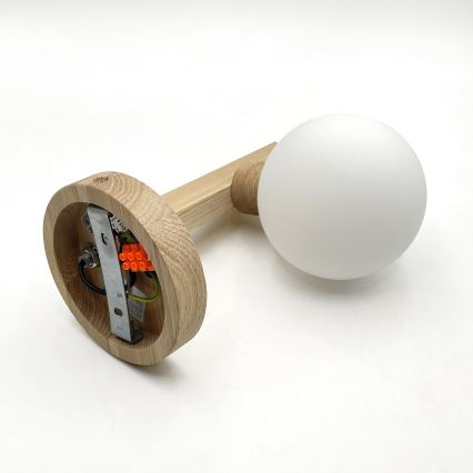 Nástěnné svítidlo ANTONIO 1xG9/5W/230V dub/bílá