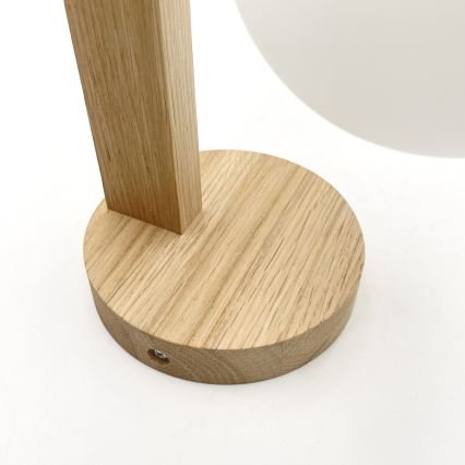 Nástěnné svítidlo ANTONIO 1xG9/5W/230V dub/bílá