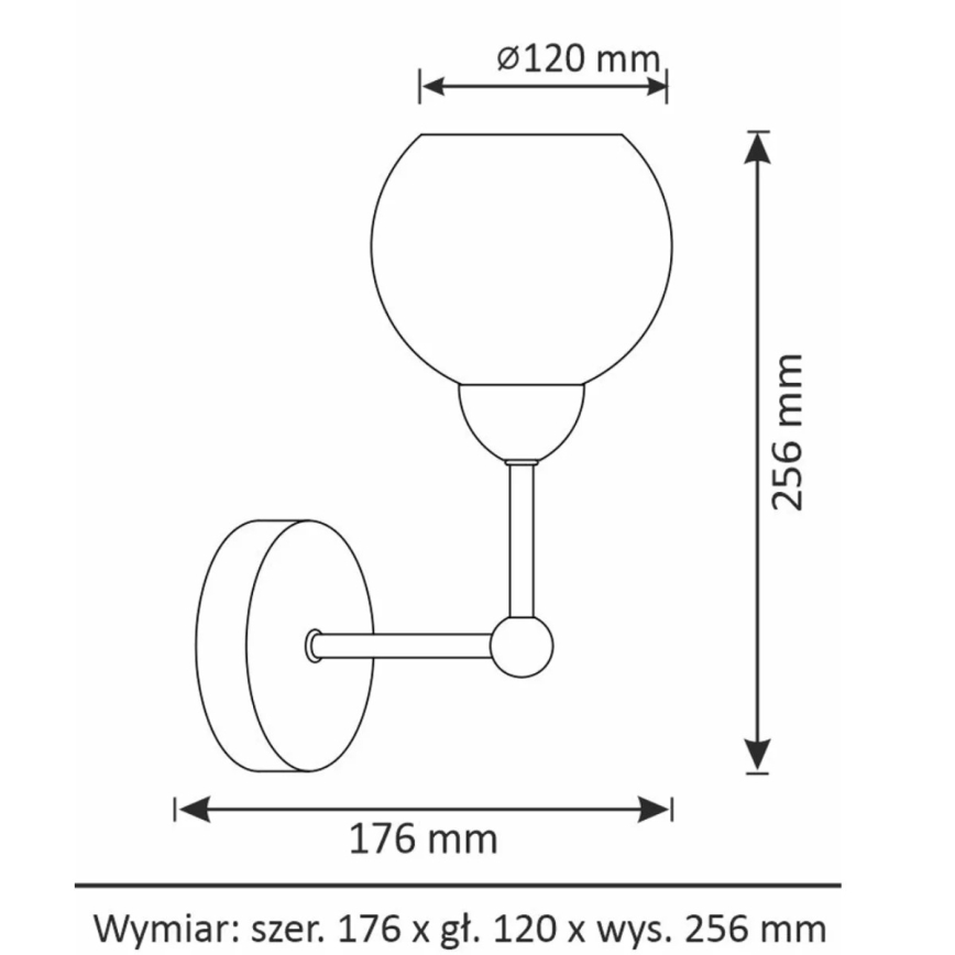 Nástěnné svítidlo ASSARIA 1xE14/10W/230V