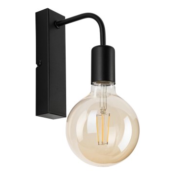Nástěnné svítidlo ASTRID 1xE27/60W/230V matná černá