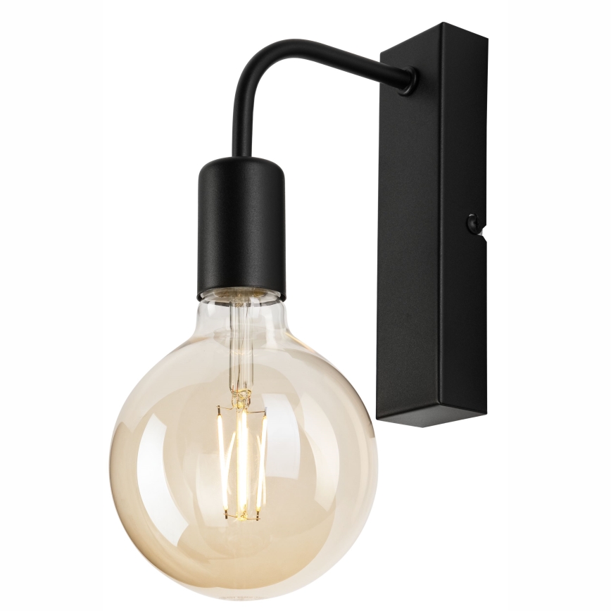 Nástěnné svítidlo ASTRID 1xE27/60W/230V matná černá