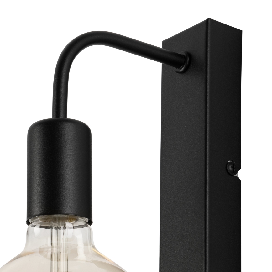 Nástěnné svítidlo ASTRID 1xE27/60W/230V matná černá