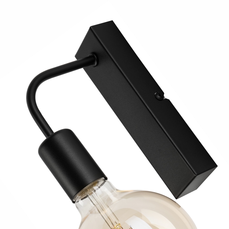 Nástěnné svítidlo ASTRID 1xE27/60W/230V matná černá