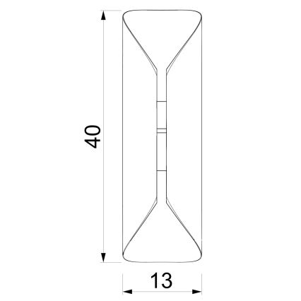 Nástěnné svítidlo BARBOS 2xG9/8W/230V krémová