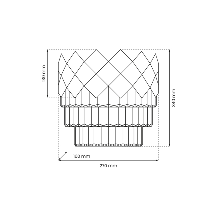 Nástěnné svítidlo CARISMA 2xE14/40W/230V lesklý chrom