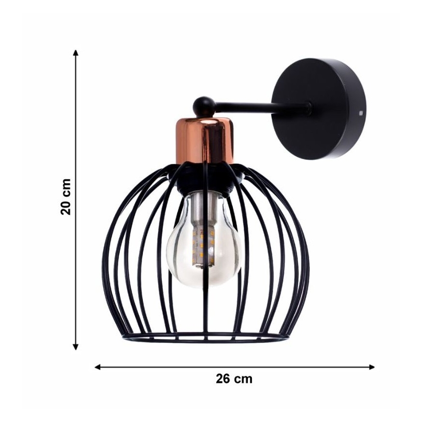 Nástěnné svítidlo CELTA 1xE27/40W/230V