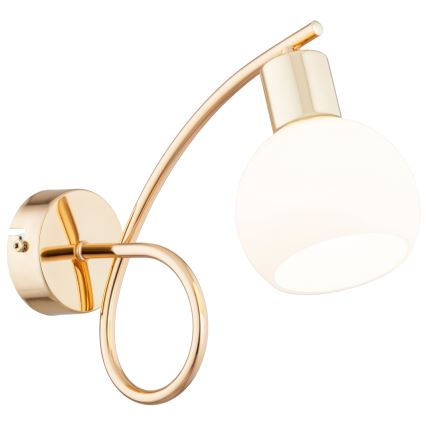 Nástěnné svítidlo ERYKA 1xE14/10W/230V zlatá