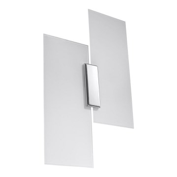 Nástěnné svítidlo FABIANO 2xE27/60W/230V bílá/lesklý chrom