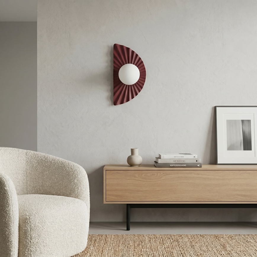 Nástěnné svítidlo FLORA 1xG9/8W/230V červená