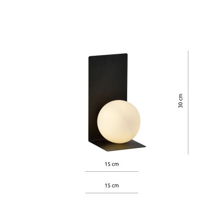 Nástěnné svítidlo FORM 1xE14/10W/230V černá