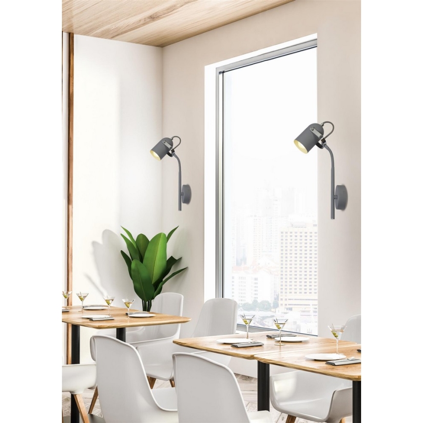 Nástěnné svítidlo GRAY 1xE14/40W/230V