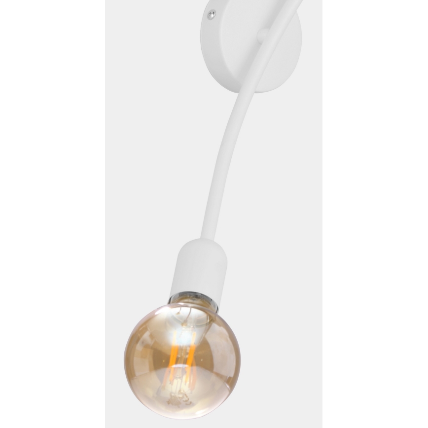 Nástěnné svítidlo HELIX 2xE27/60W/230V bílá