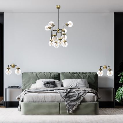 Nástěnné svítidlo HYDRO 2 2xE14/15W/230V