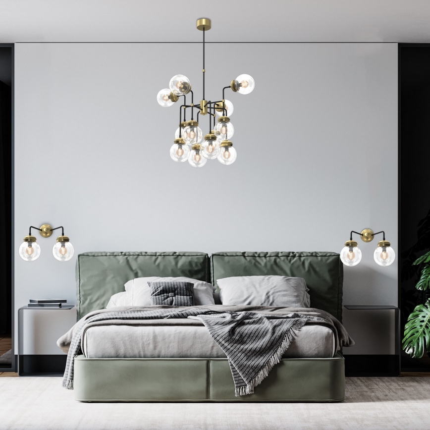 Nástěnné svítidlo HYDRO 2 2xE14/15W/230V