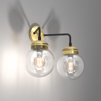 Nástěnné svítidlo HYDRO 2 2xE14/15W/230V