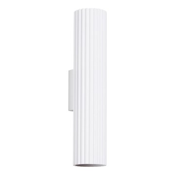 Nástěnné svítidlo KARBON 2xGU10/10W/230V bílá