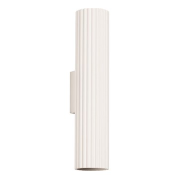 Nástěnné svítidlo KARBON 2xGU10/10W/230V krémová