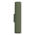 Nástěnné svítidlo KARBON 2xGU10/10W/230V zelená