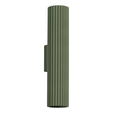 Nástěnné svítidlo KARBON 2xGU10/10W/230V zelená