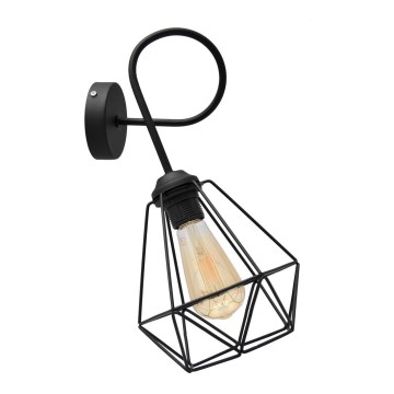 Nástěnné svítidlo KARO 3xE27/15W/230V černá