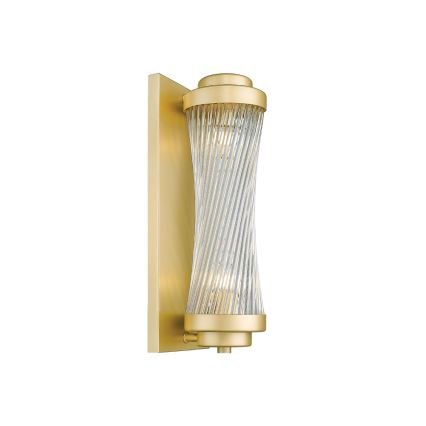 Nástěnné svítidlo KAROLINA 2xE14/40W/230V zlatá