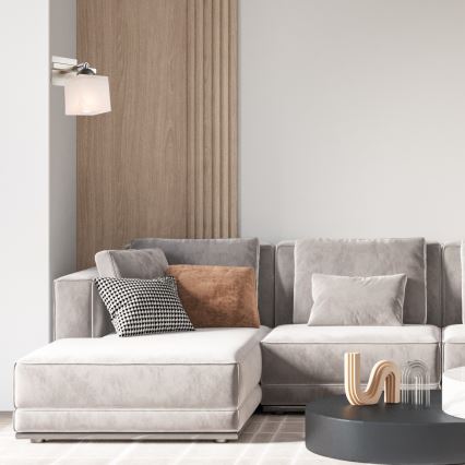 Nástěnné svítidlo KLARA 1xE14/40W/230V matný chrom