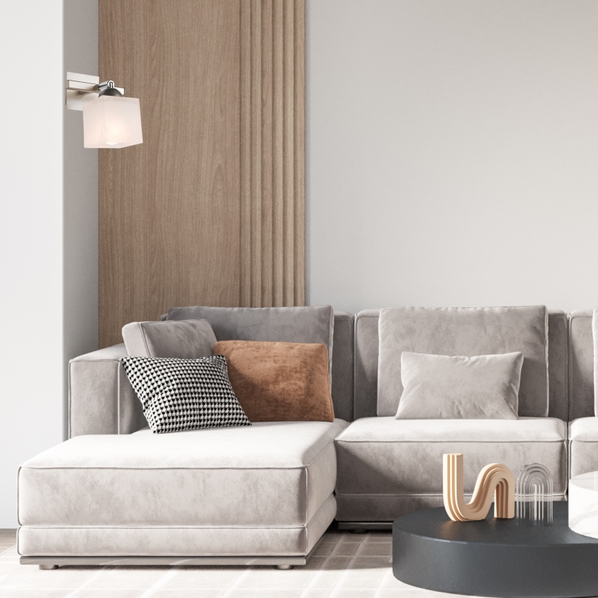 Nástěnné svítidlo KLARA 1xE14/40W/230V matný chrom