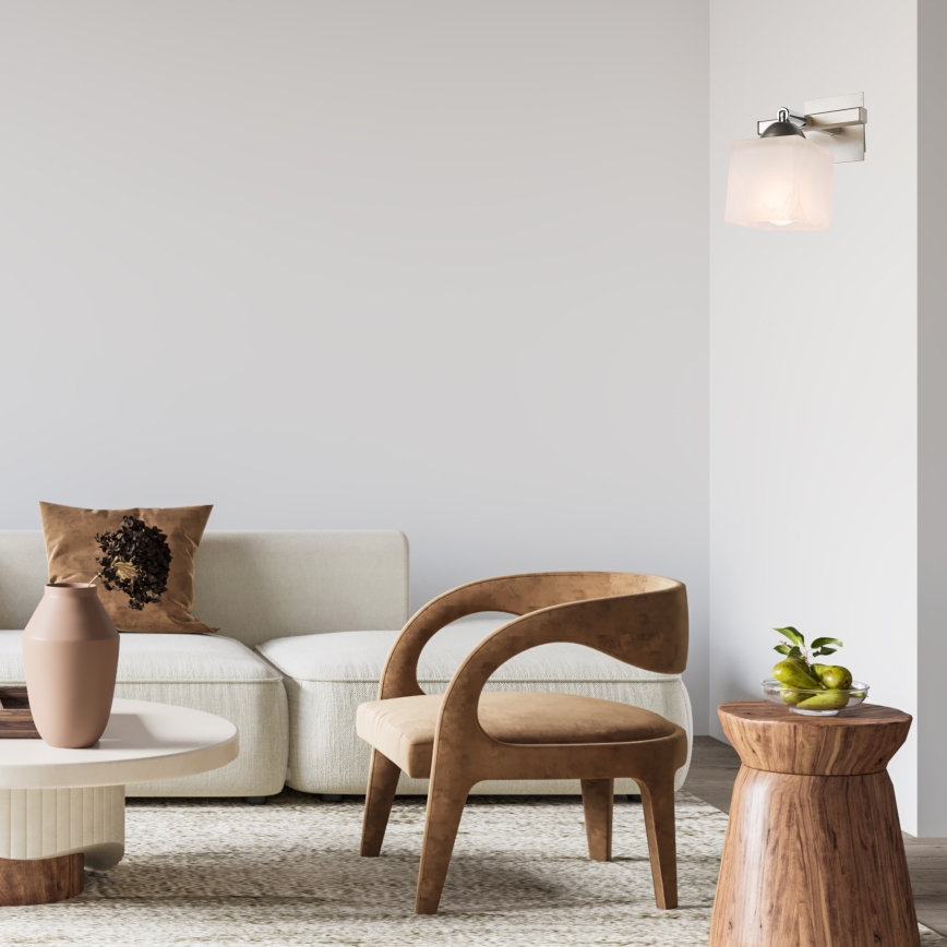 Nástěnné svítidlo KLARA 1xE14/40W/230V matný chrom